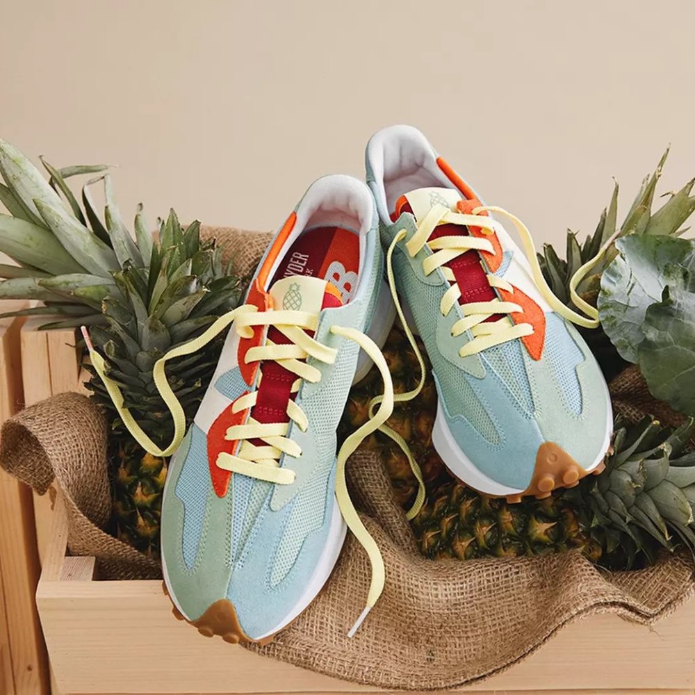 Todd Snyder X New Balance Farmers Market 327 Pineapple - 8.5 - New, Never worn